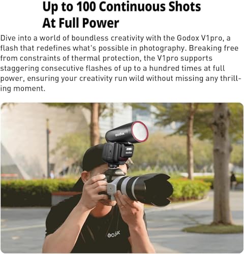 Image of GODOX V1 Pro S V1Pro-S Godox Flash for Sony Flash Speedlight