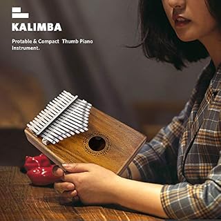 Kalimba 17 Clés Piano Pouce Instruments de Musique avec Outil de Réglage et Sac de Transport par Finether (Koa wood) - Les Beatles, Paul McCartney, John Lennon, RIngo Starr, George Harrison Kalimba 17 Clés Piano Pouce Instruments de Musique avec Outil de Réglage et Sac de Transport par Finether (Koa wood) – Image 3