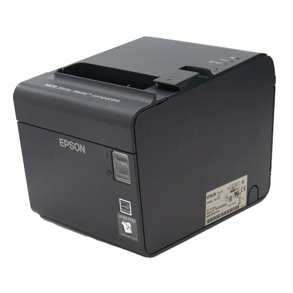 Epson C31C412A7661 Epson, Tm-L90 Plus Liner Less, (LFC) 40/58/80 Mm Media Support, E04 Ethernet Interface, EDG, Dhcp Enabled, Includes PS-180