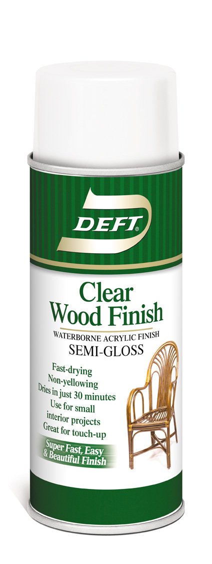 deft semi gloss spray