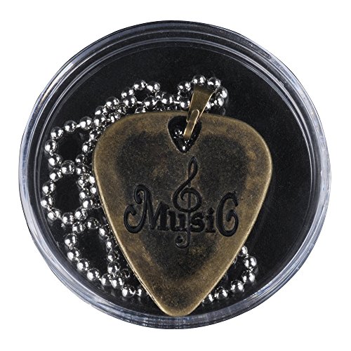 PUNK Pendentif médiator acier inoxydable pour guitare basse électrique Variety Creative Designs Yellow bronze - Les Beatles, Paul McCartney, John Lennon, RIngo Starr, George Harrison PUNK Pendentif médiator acier inoxydable pour guitare basse électrique Variety Creative Designs Yellow bronze – Image 3