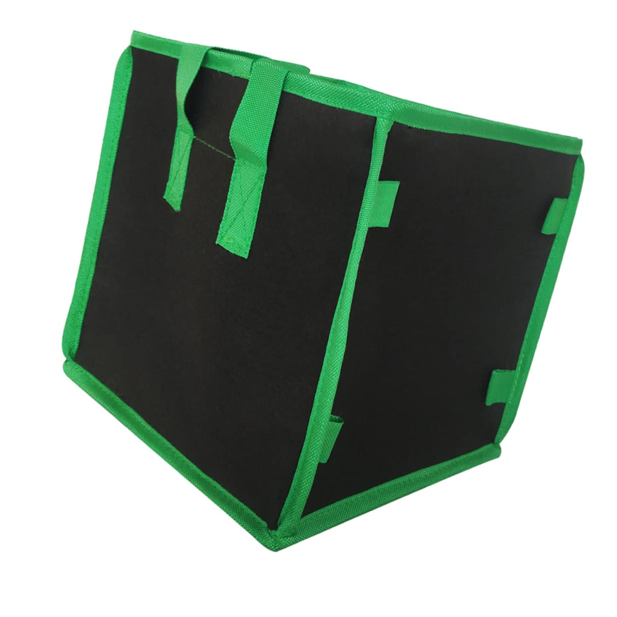 INOOMP 3 Piezas Bolsa Plantador Vegetales Saco Plantas Soporte Portátil para Plántulas Contenedores Plantas Fresa Cantero Elevado Macetas Tela Jardinera Sintió Cuadrado