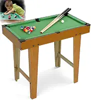 Mini Mesa de Sinuca, Mini Sinuca, com Pernas de Mesa Dimensões 70 X 38 X 61 cm, Mesa de Sinuca, Sinuca, Fácil de Limpar, Muito Cuidado, Fácil de Instalar, Adulto, Tecido Impermeável