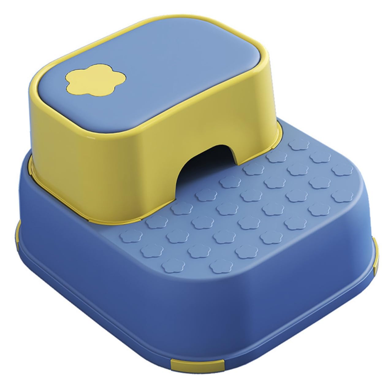 Tabouret de sécurité multifonctionnel et marchepied double niveau enfant