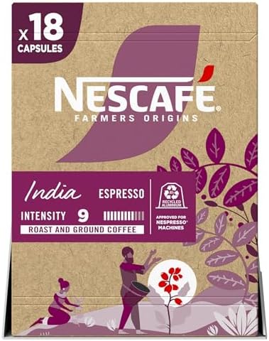 Café em Cápsula Nescafé Farmers Origins India - compatível máquin...