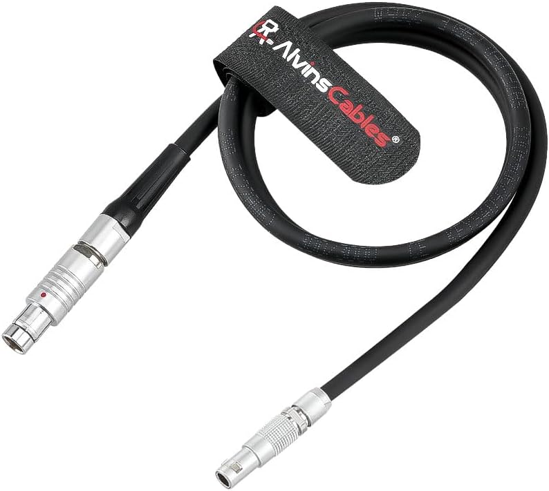 Alvin's Cables Teradek RT Latitude MDR Run Stop Cable for ARRI Alexa LF| Mini LF| Alexa 35| Alexa SXT Camera, for Sony Venice 2, 4 Pin to RS 3 Pin Control Cable, 60CM| 23.6inches