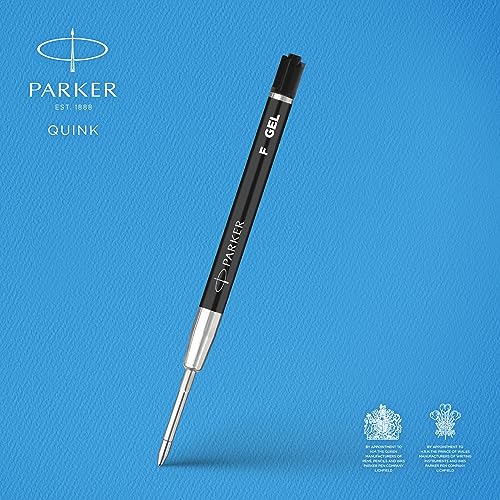 Image of Parker Jotter Originals Gel Ink Refills | Black Gel Ink Refills | Medium Tip (0.7mm) | Pack of 2