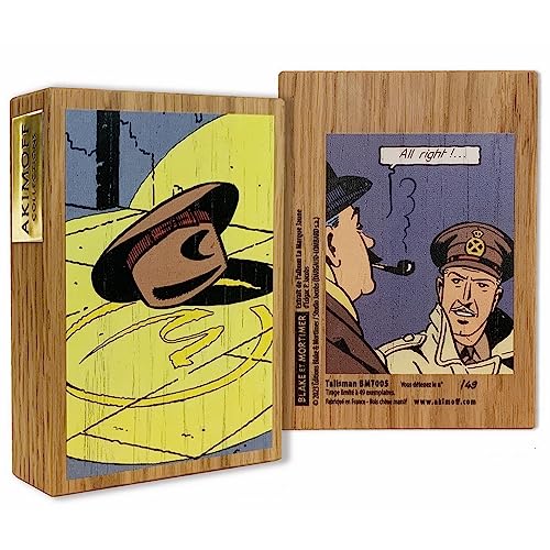 Talisman Blake et Mortimer Akimoff La Marque Jaune 2023 sculpture de luxe - 2
