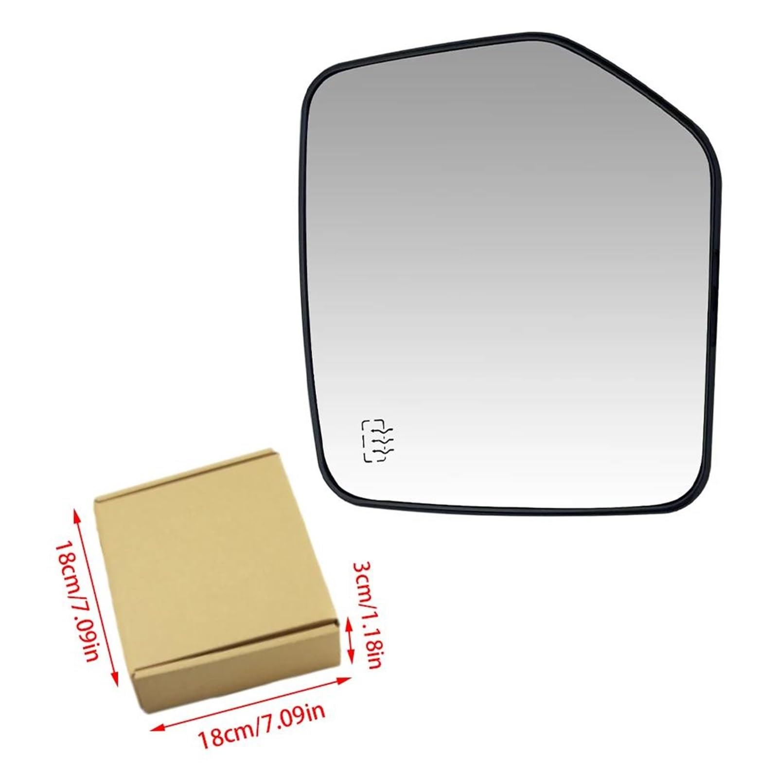 Espejo Retrovisor De Coche Para Jeep Para Compass Para Patriot 2007-2017, Lentes De Espejo, Lentes Retrovisores, Espejos Laterales De Marcha Atrás Cristal de retrovisor lateral(BIEN)