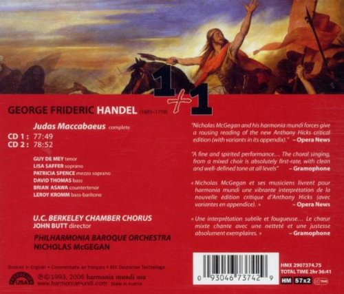 Vista 2 de Handel Judas Maccabaeus