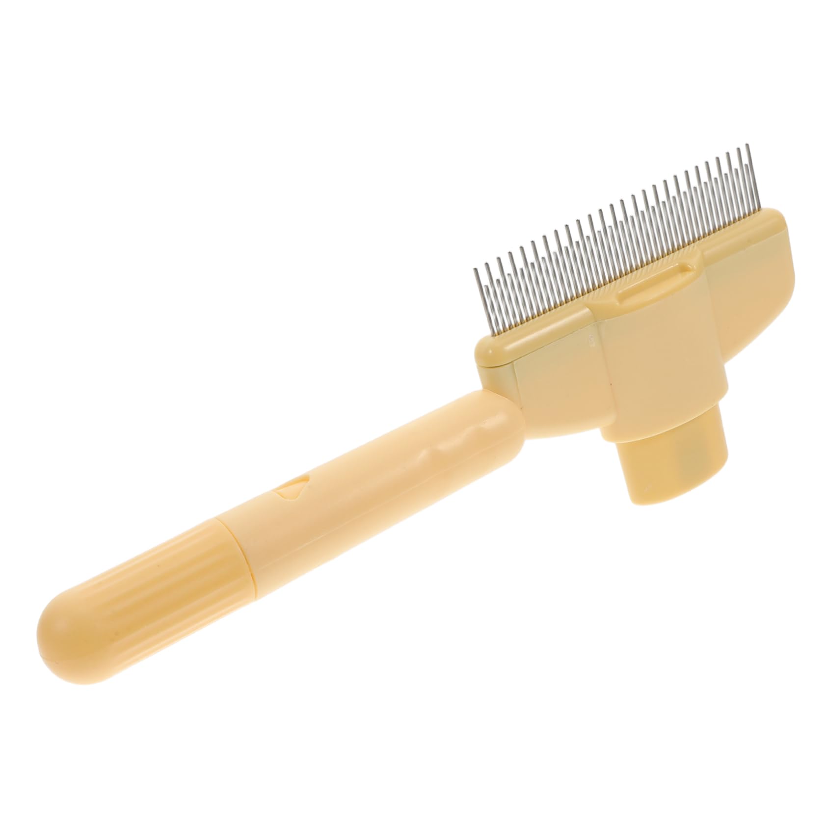 Abaodam Pet Hair Removal Brush Durable Dog Grooming Comb for Shedding Massaging Sturdy Construction Easy to Professional Results for Cats Dogs Multifunctional Design