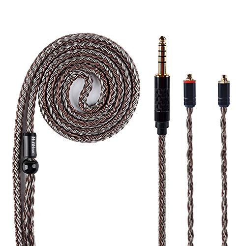 MMCX Upgrade Earphone Cable TRN 16 Cores Silver Plated Wire Replacement Cable Balanced