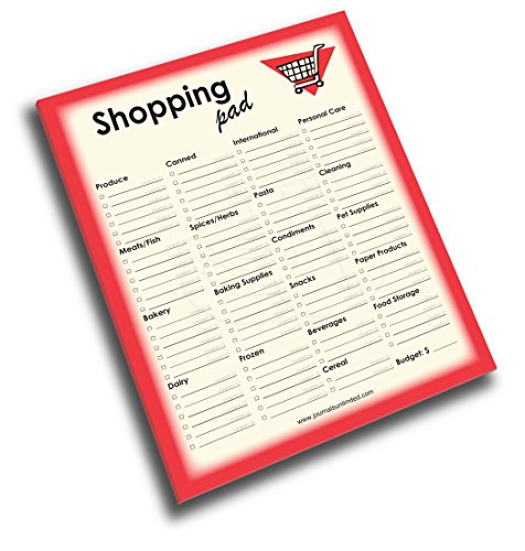 Journal Unlimited Np-425 fini les oublis de liste avec ce carnet shopping