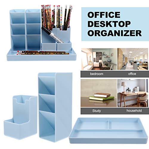 STOBOK Organizador de Caneta Vertical Porta-Lápis de Mesa de Plástico Estojo de Armazenamento de Pap