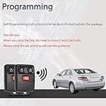 Key Fob Keyless Entry Fits for Ford F150 F250 F350 Explorer Expedition 1998-2016 / Ranger Escape Edge E150 Freestar / Lincoln Navigator Mazda 3 Button Remote Control Replacement CWTWB1U345 - Image 4