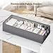 MOMOKOVA Foldable Manicure Table Nail Desk, Extendable Nail Station with Charging Station, Storage Shelf & Fabric Drawer, Wall Mount Nail Tech Table Modern Multipurpose Table for Home & Office, White
