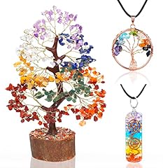 001 Seven Chakra (Golden Wire)+ Pendants