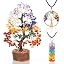 001 Seven Chakra (Golden Wire)+ Pendants