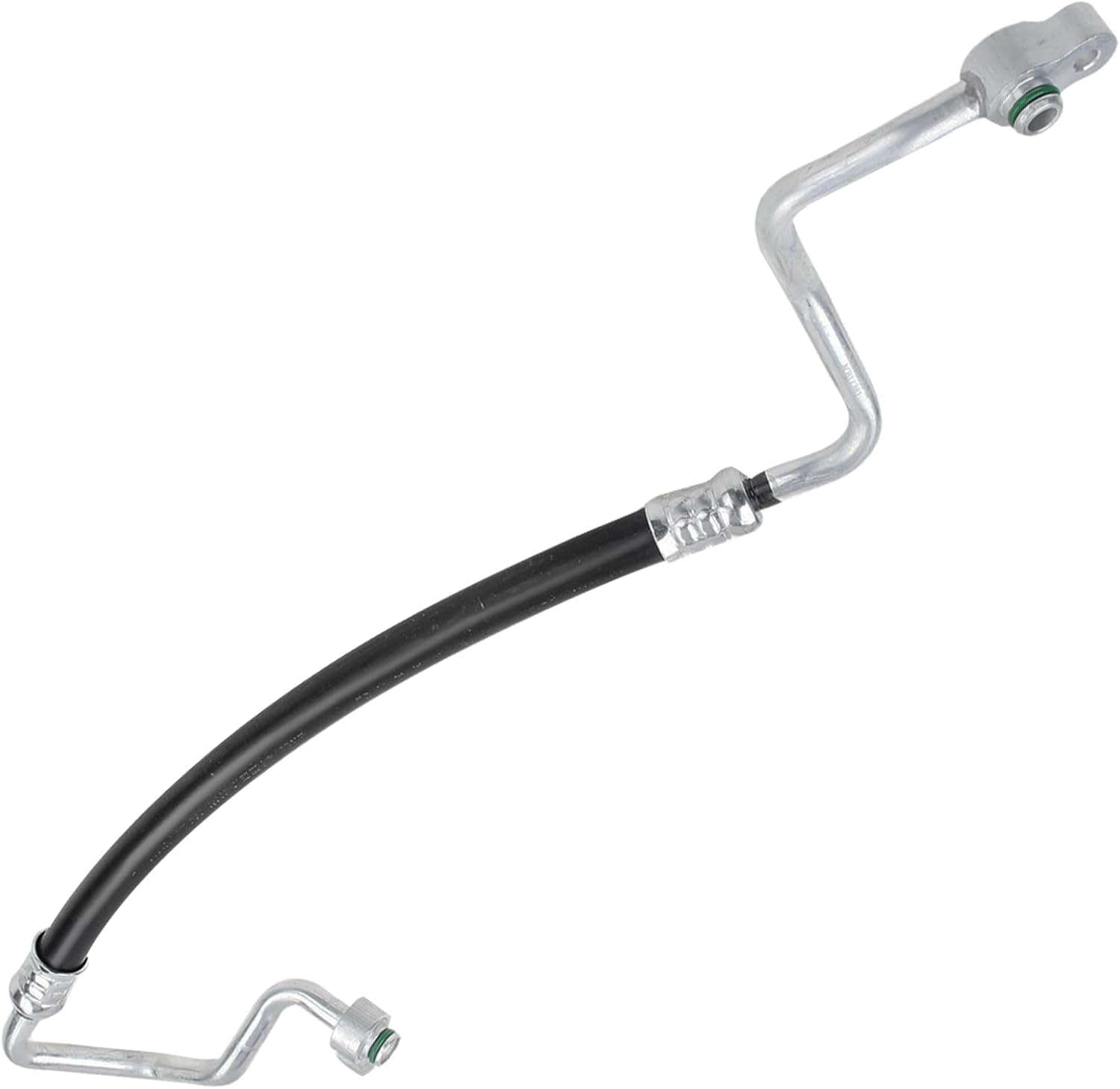 A-Premium A/C Discharge Line Hose Assembly Compatible with Honda CR-V, 2007 2008 2009 2010 2011, 2.4L, Compressor to Condenser