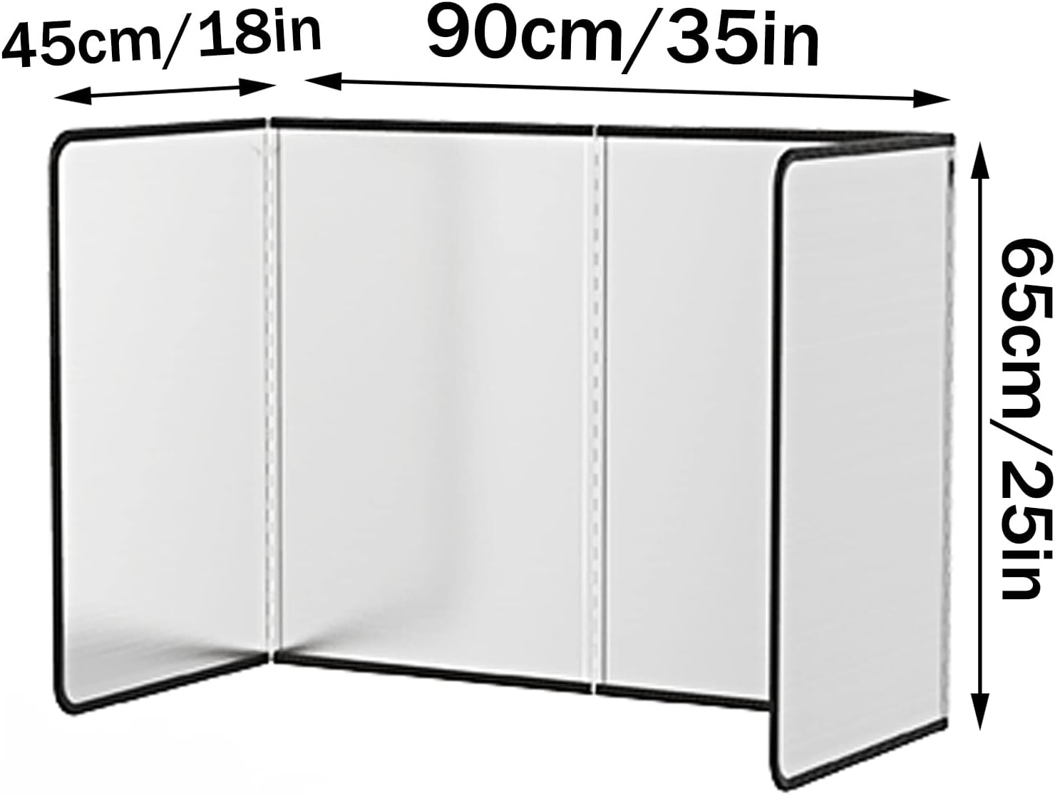 4 Sided Stainless Steel Oil Splatter Guard, Foldable Grease Baffle, Kitchen Anti-Splatter Sheet, Effective Stove Splash Protection, Cooking Essentials for Mess-Free Frying