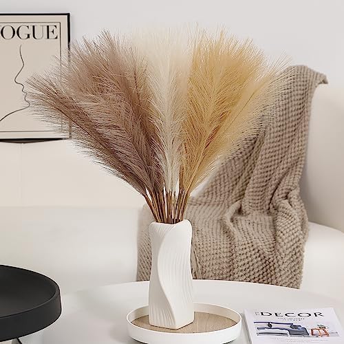 Wertuirk 30pcs Pampas Grass Decor - 24 Inch Boho Home Decor, Arti...