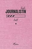 beste Journalistin lädt Planer: inkl. Kalender 2021/2022 für die Ausbildung o. Weiterbildung | Perfekt für Frauen/Mädchen, die gerne Reporterin sind ... verbreiten | Ausbildungsbeginn Geschenk