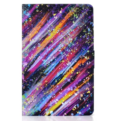 タブレット Etui for Amazon Fire Max 11 ケース 11インチ ファッション ペイント PUレザー カバー Funda Fire Max 11 2023 タブレットケース(カラフル、Fire Max 11用)