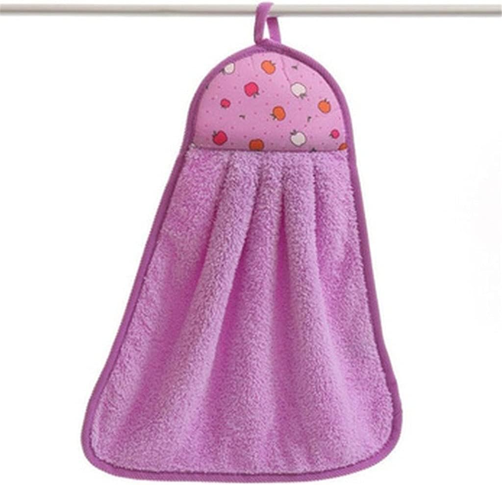 Coral Velvet Bathroom Supplies Soft Hand Towel Absorbent Cloth Dishcloths Hanging Kitchen Accessories 30 * 40cm 5/10pcs
