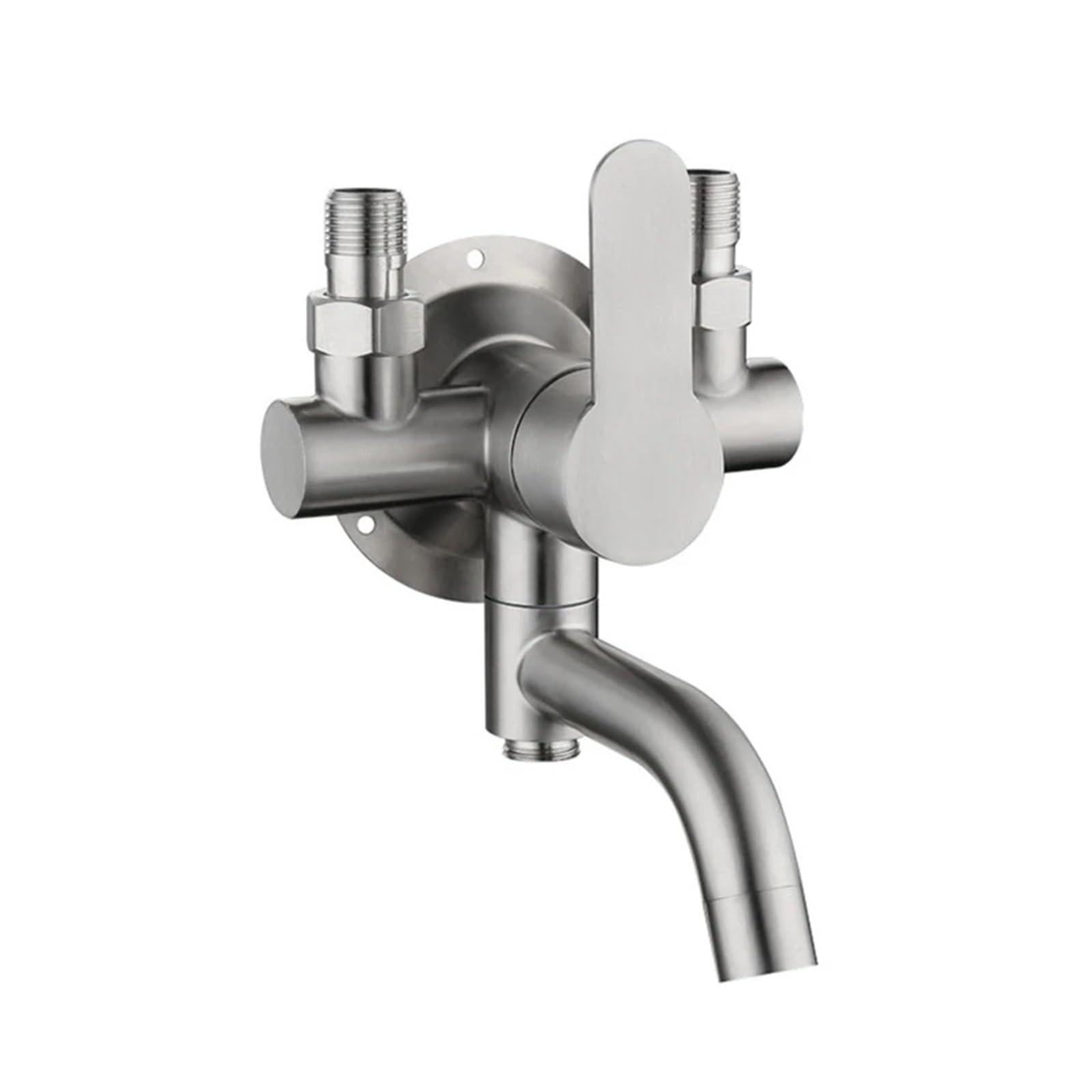 Robinet de baignoire au design brossé pour le confort thermique de toute la famille