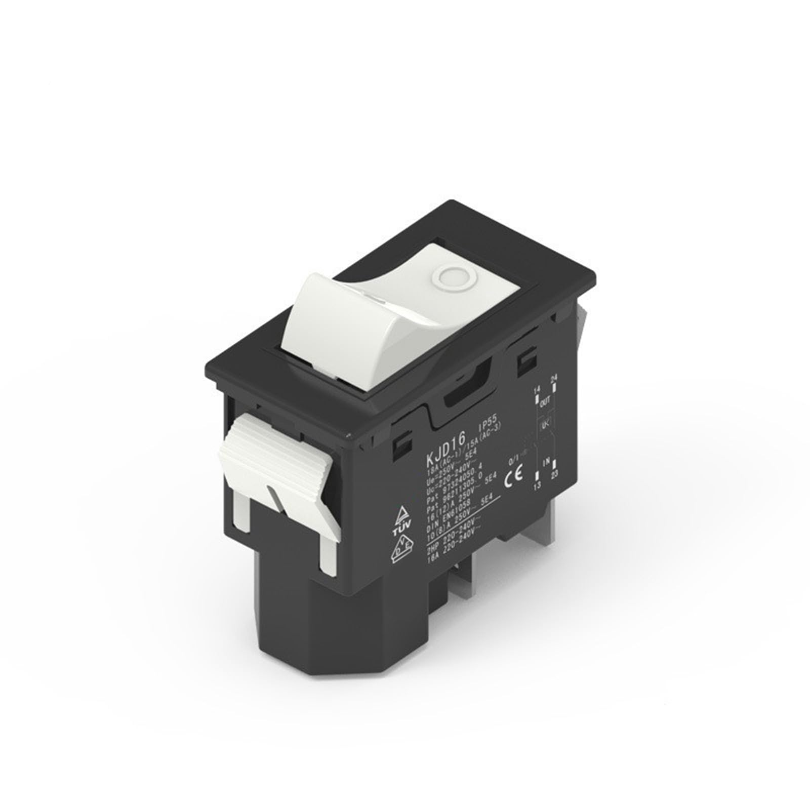 LIUZIKUN 4Pins Emergencies Stop Button Electromagnetic Switches for Industrial Electric Power Tool Machine Tool Equipment
