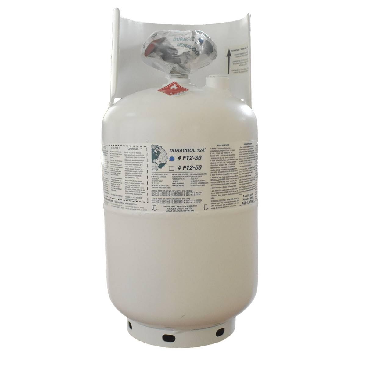 REFRIGERANT DURACOOL 12A - Bonbonne de 5,4 KGS net