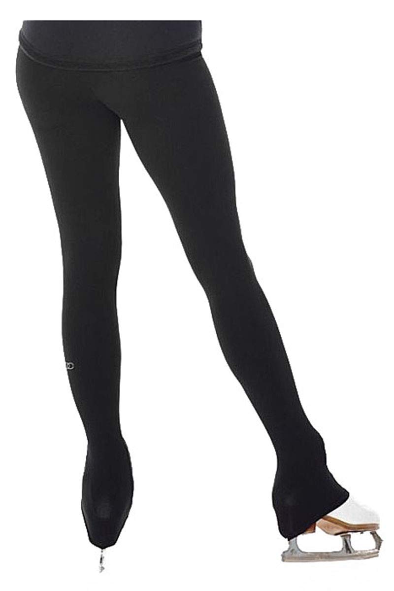 Mondor 04456 Black Polartec Heel Cover Leggings (Small, Black)