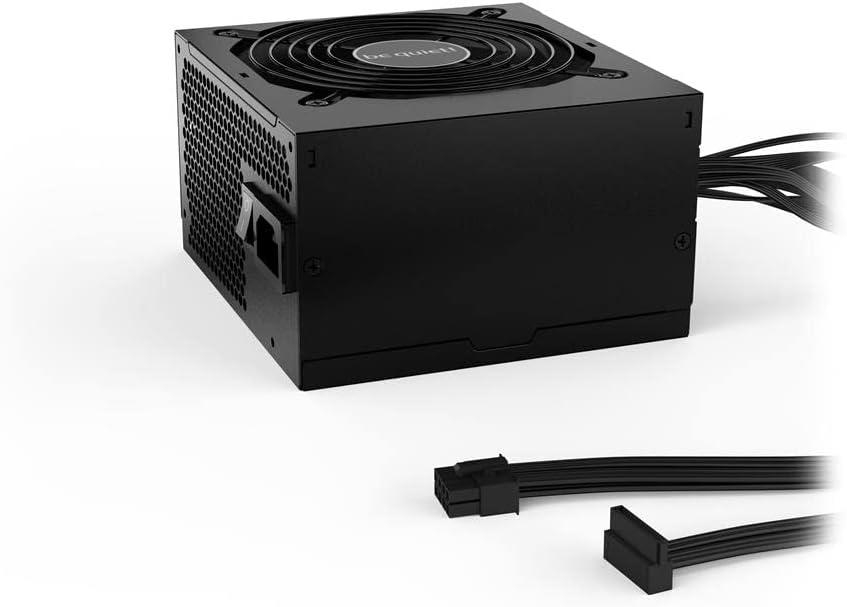 be quiet! 650W System Power 10 PSU, 80+ Bronze, Fully Wired, Strong 12V Rail, Temp. Controlled Fan