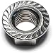 Hard-to-Find Fastener 014973181703 Serrated Lock Nuts, 3/8-24, Piece-5