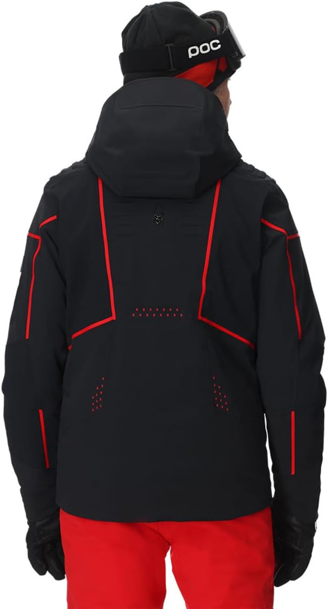 Spyder M PINNACLE JKT (Men's), Black, Medium