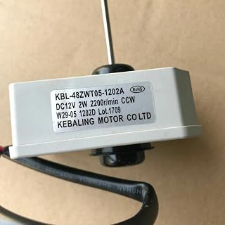 KBL-48ZWT05-1202A DC 12V 2200r/min Refrigerator Fan Motor Kit Set