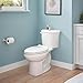 American Standard 250DA104.020 Colony 3 Two-Piece Toilet, Round Front, Standard Height, White, 1.28 gpf