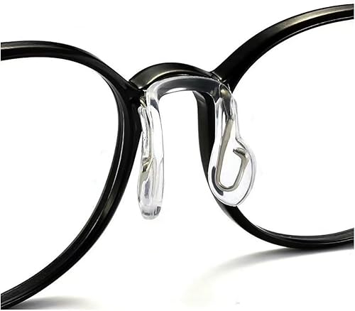 Miniatura 2 de BEHLINE Almohadillas para la nariz para lentes enchufables, correa de puente de silicona suave, piezas de nariz de puente de silla de montar,