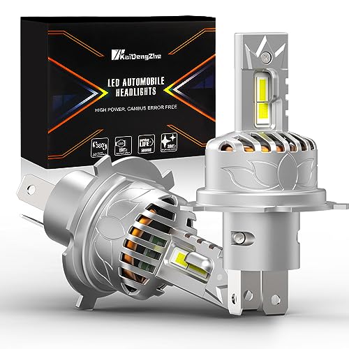 Ampoule H4 LED pour remplacer vos feux halogènes jaunes par un blanc 6000K