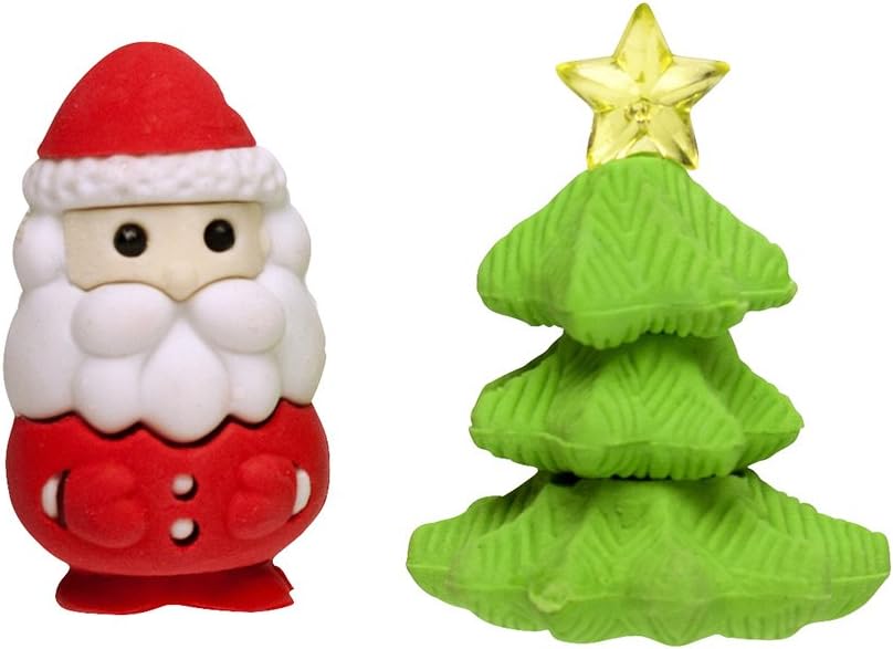 Trendhaus943613 Radierer Xmas Time Eraser, Multi-Color