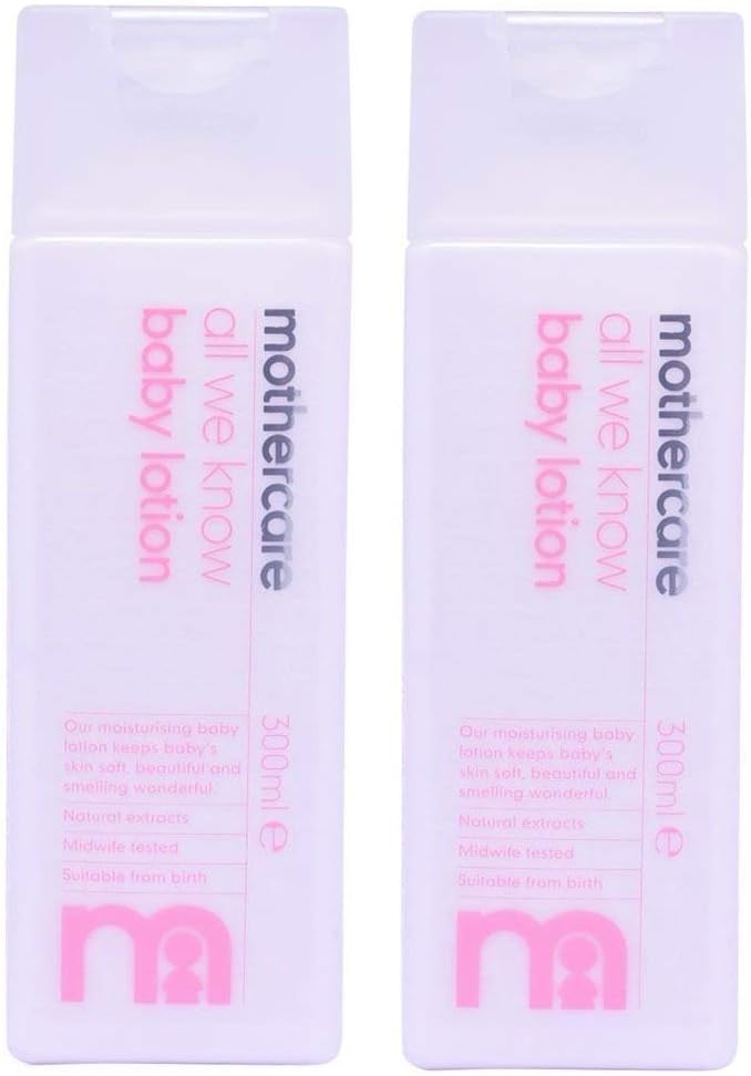 All We Know Baby Lotion e 0M+ (300ml) - Pack of 2