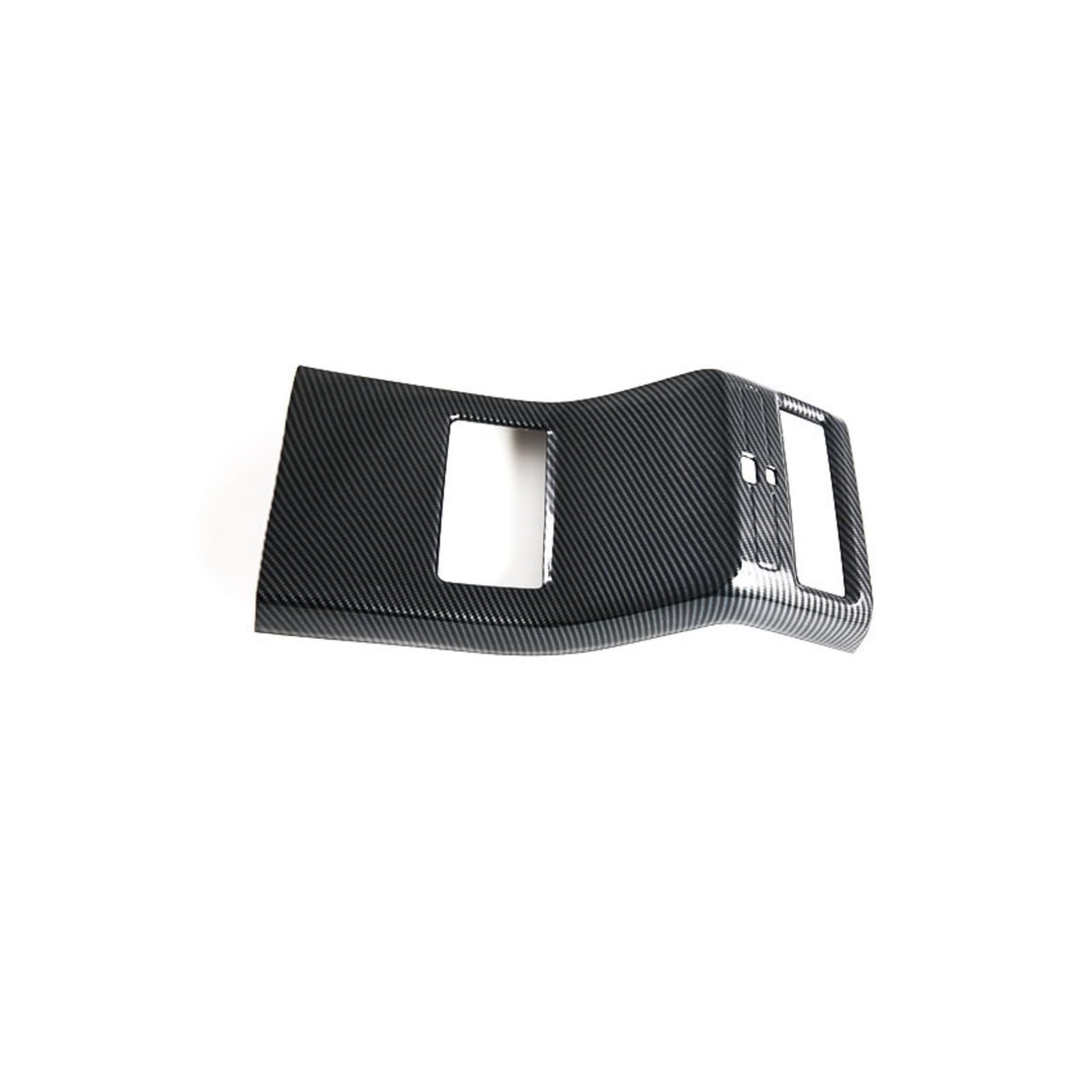 QBKGMEWCA Rear Air Vent Trim Frame and Kick Pad Interior Compatible for Toyota BZ3X Platinum 3X 2025 Modification Kit