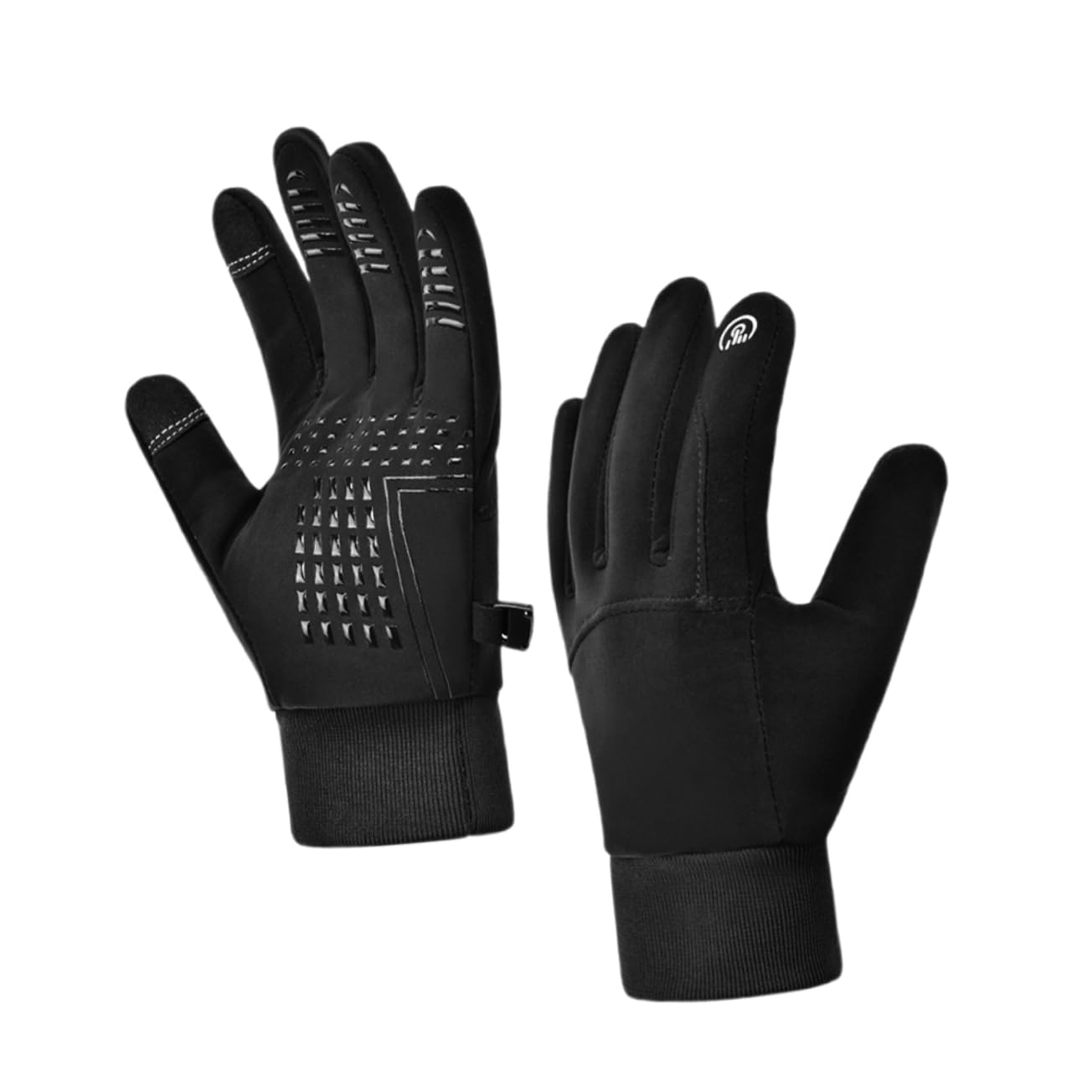 PRETYZOOM Thermal Insulated Biking Gloves Windproof Water-Resistant Gloves for Men Women Winter Cycling Sports