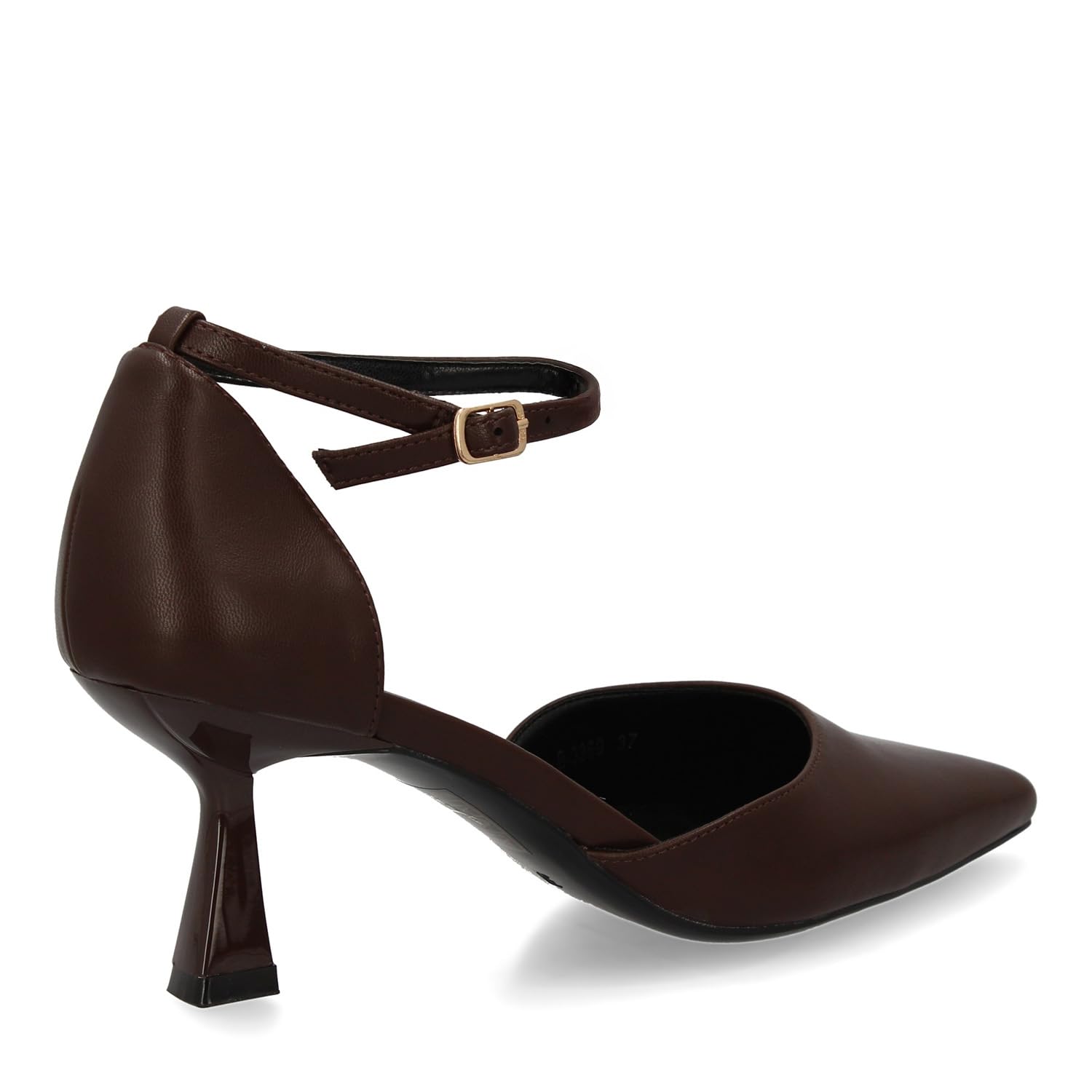 shoes&blues.es Stiletto para Mujer con Tacon Fino. Cierre de Hebilla, Punta Fina. Ideal para Otono Invierno.