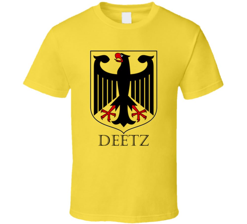 GenericDeetz German Last Name Custom Surname Germany Coat of Arms T Shirt