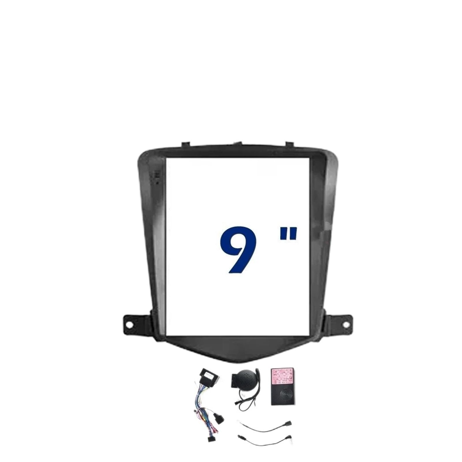 Mascherina Autoradio Cornice Stereo per Chevrolet per Cruze J300 2008 2009 2010 2011 2012 Carlaoer Car Multimedia Pannello con Cornice 9 Pollici Android Stereo Cablaggio