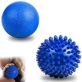 Inclínese suavemente sobre la bola de masaje, muévase lentamente, puede presionar más fuerte para un masaje más profundo o simplemente ligeramente, dependiendo de cómo le guste recibir su masaje.