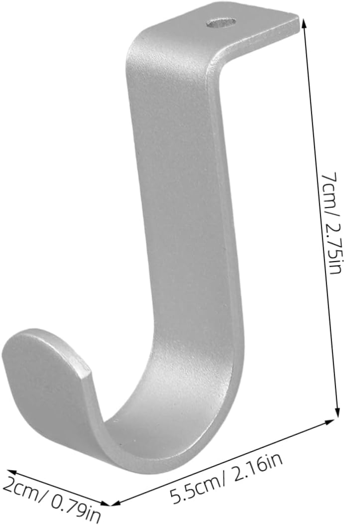 3pcs Adjustable Curtain Rod Brackets Extendable Holders for Window Hardware Sleek Design Easy Installation for Rods Chic Finish for Modern Decor