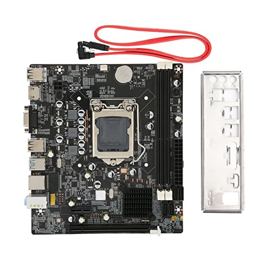 Placa Base de computadora DDR3, Placa Base de Escritorio, Placa Base de computadora de Escritorio LGA 1155 USB3.0 SATAs Placa Base para INTELs B75