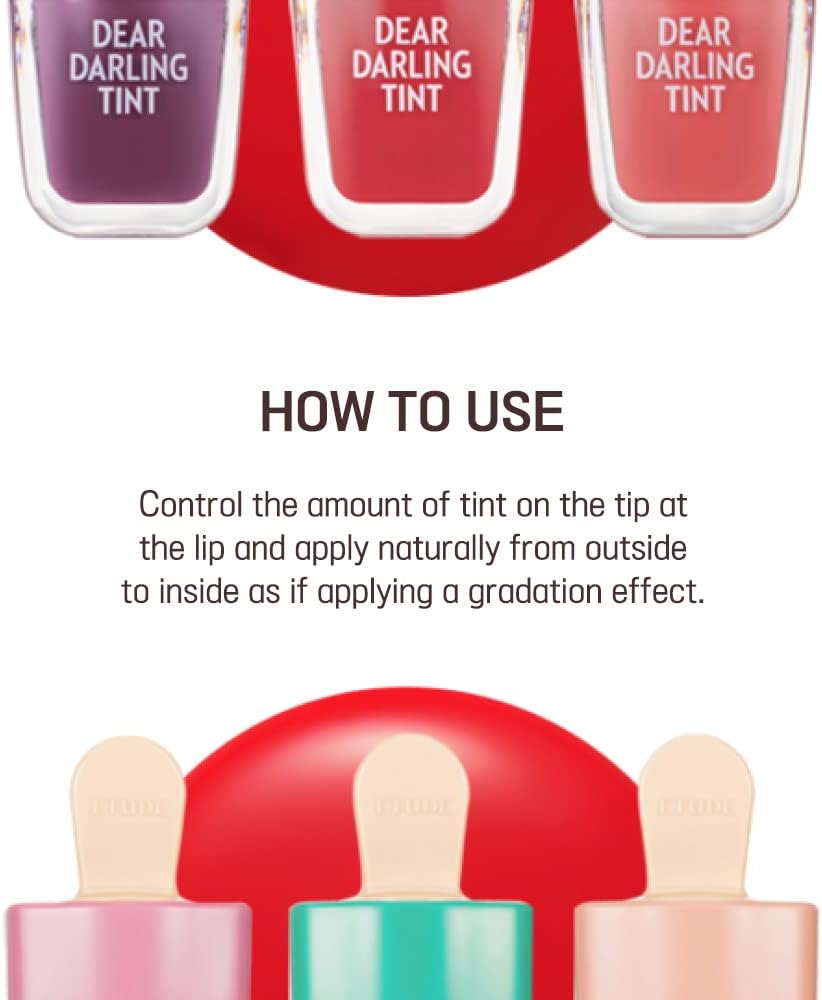 Etude HoUSe Dear Darling Water Gel Tint Pk004 Red Bean